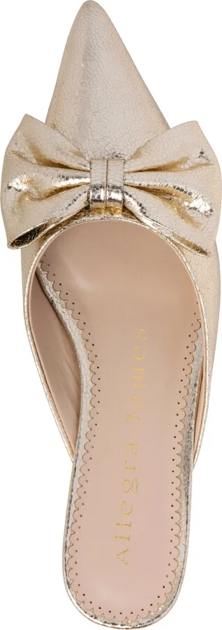 Bowie Leather Bow Slide - Image 4