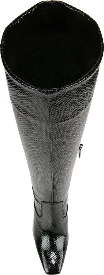 Bowman Snakeskin Embossed Knee High Boot - Image 5