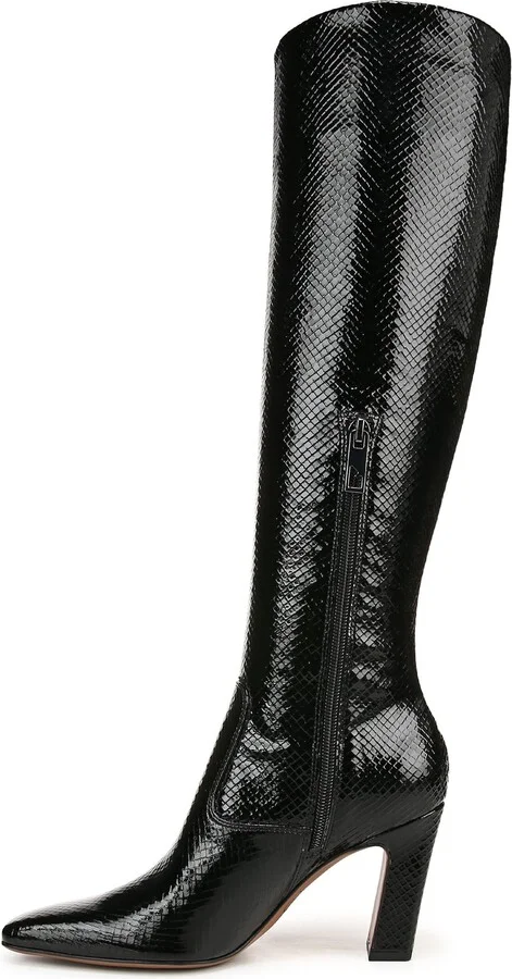 Bowman Snakeskin Embossed Knee High Boot - Image 8