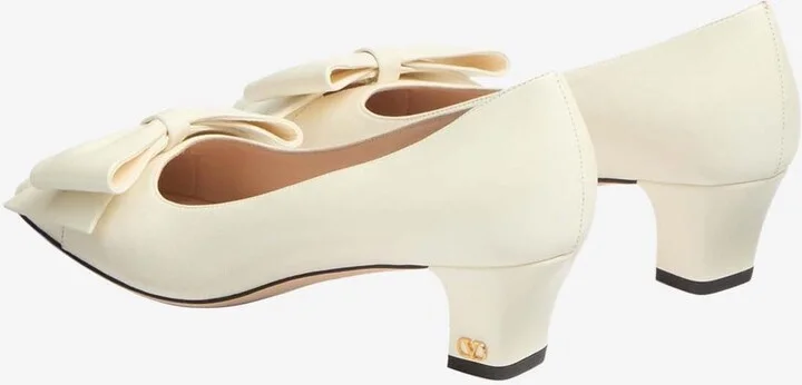Bowow 45 Laminated Leather Pumps - Image 2