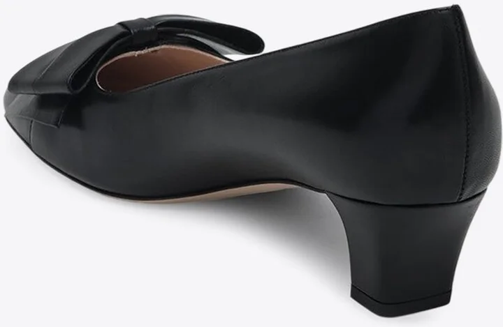 Bowow 45 Laminated Leather Pumps - Image 2