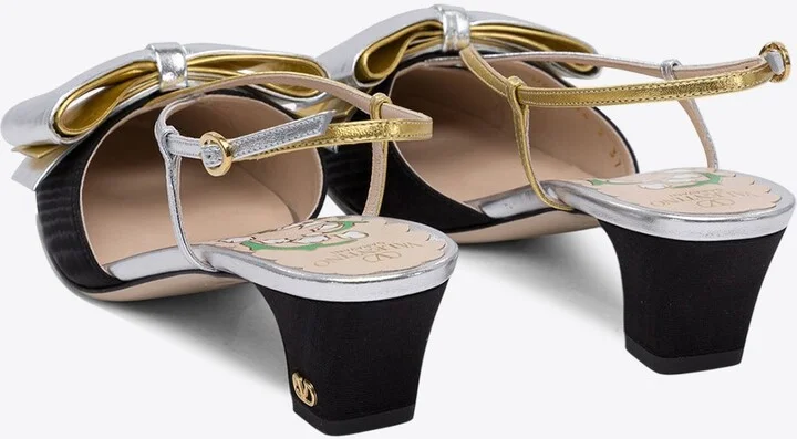Bowow 45 Slingback Leather Pumps - Image 3