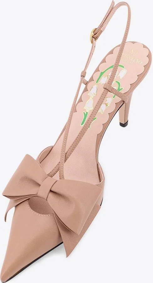 Bowow 85 Leather Slingback Pumps - Image 3