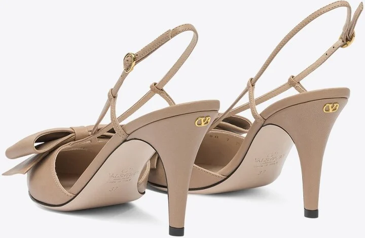 Bowow 85 Leather Slingback Pumps - Image 3