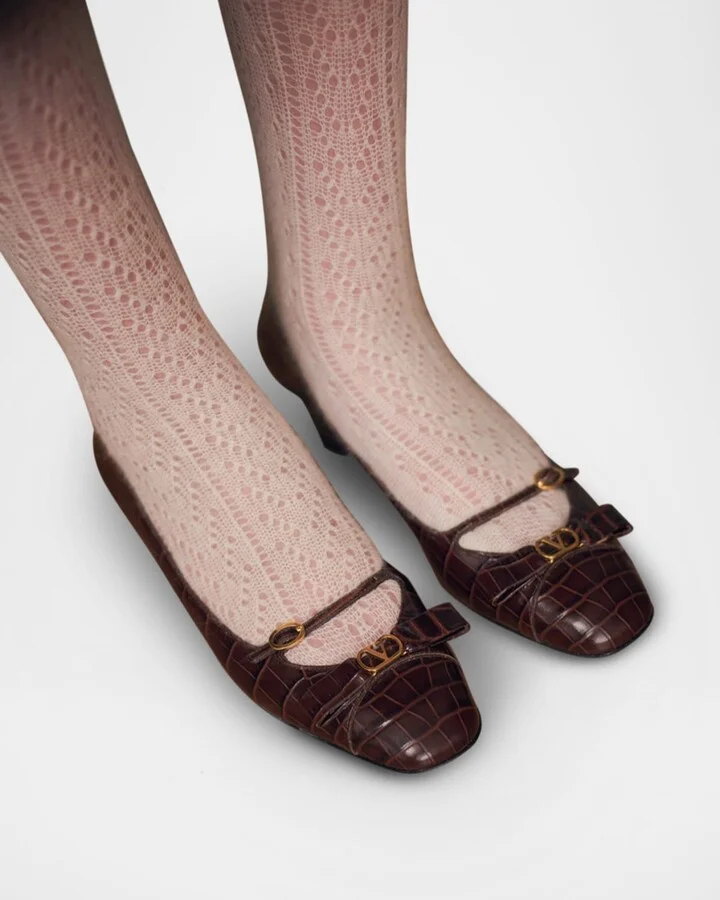 Bowow Croco Mary Jane Pumps - Image 5