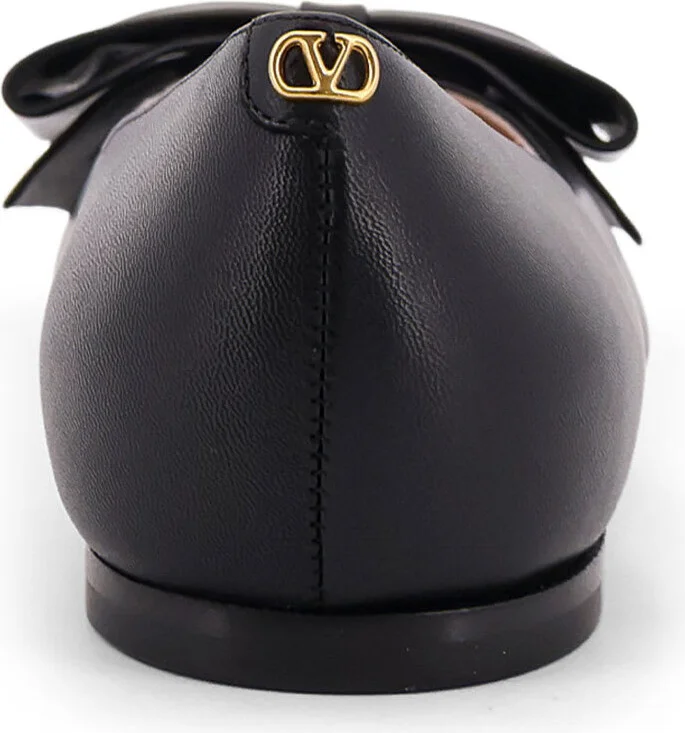 Bowow Leather Ballerinas - Image 4