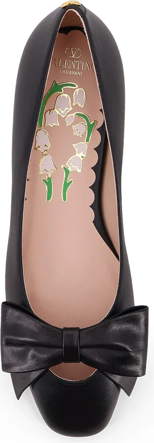 Bowow Leather Ballerinas - Image 5