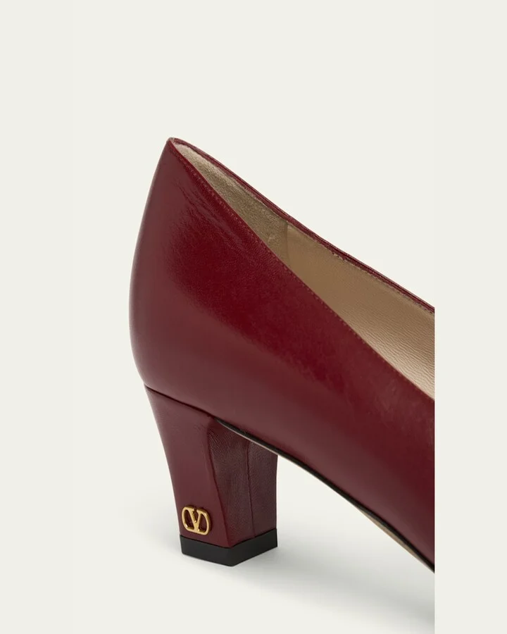 Bowow Leather Bow Pumps - Image 7