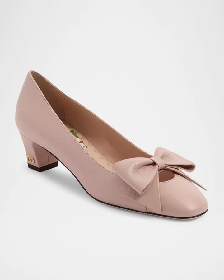 Bowow Leather Pumps - Image 3