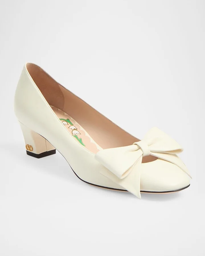 Bowow Leather Pumps - Image 7