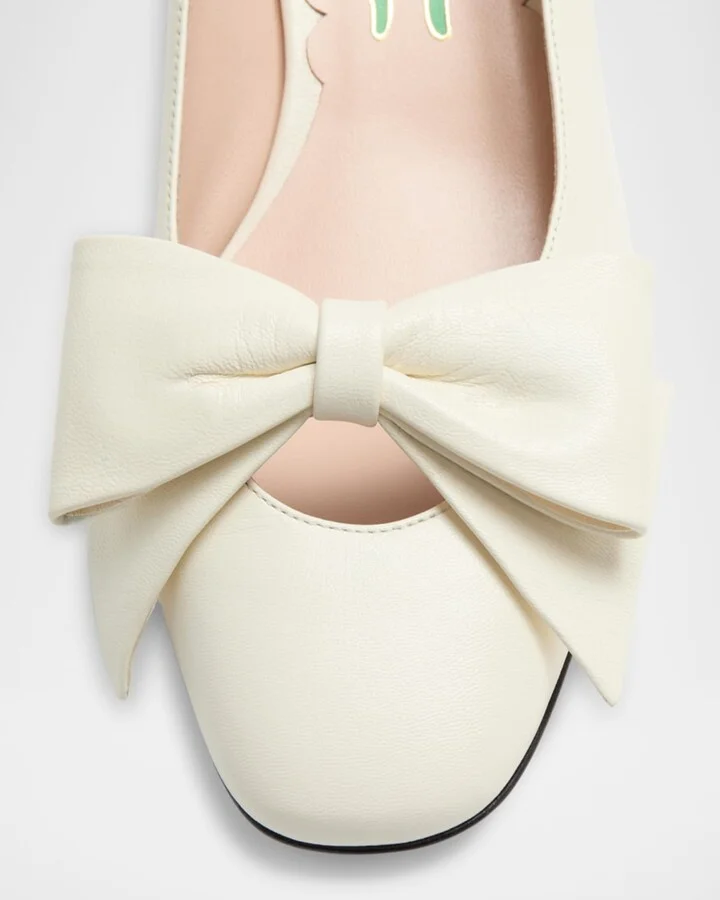 Bowow Leather Pumps - Image 11