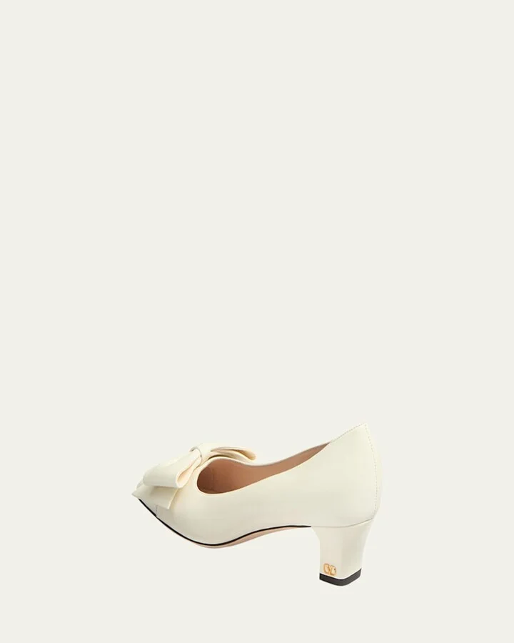 Bowow Leather Pumps - Image 3