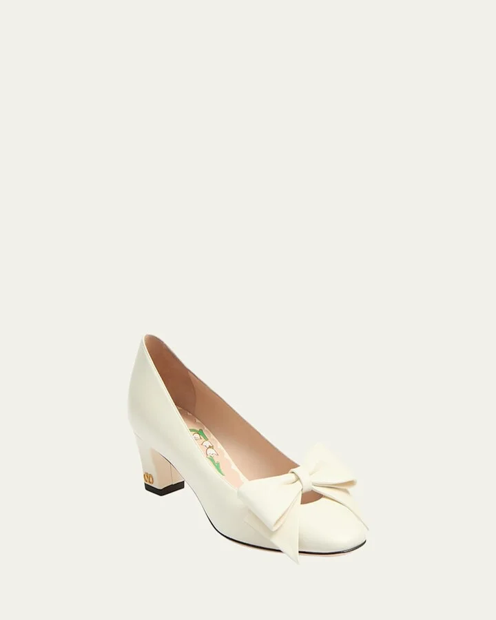 Bowow Leather Pumps - Image 5
