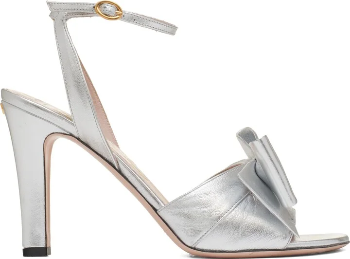 Bowow Metallic Ankle Strap Sandal - Image 3