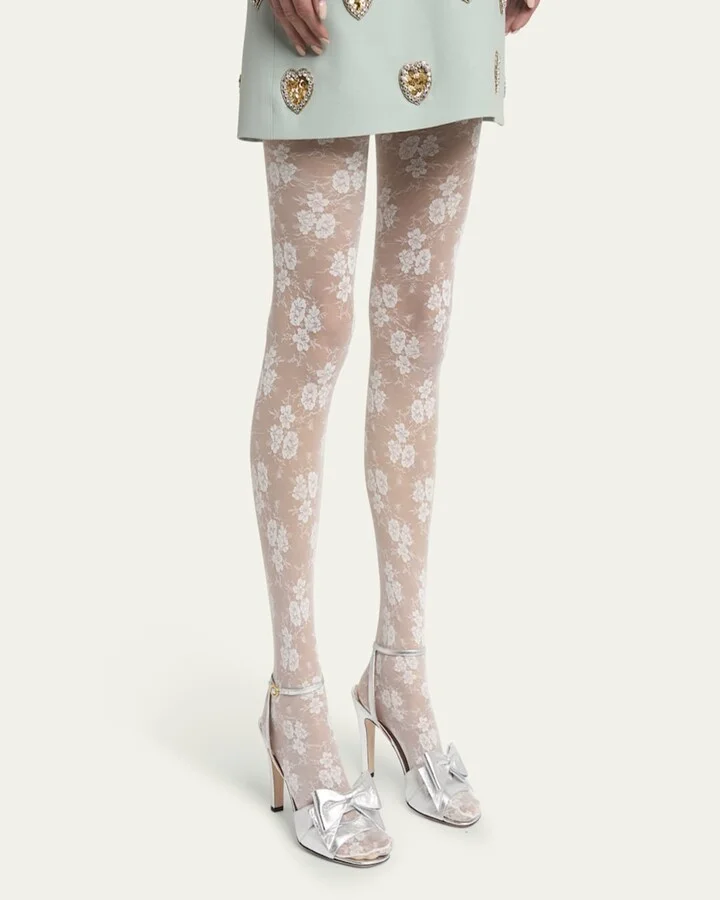 Bowow Metallic Bow Ankle-Strap Sandals - Image 2