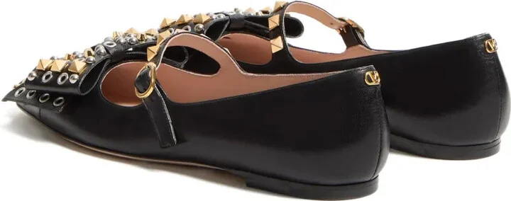 Bowow studded ballerina shoes - Image 3