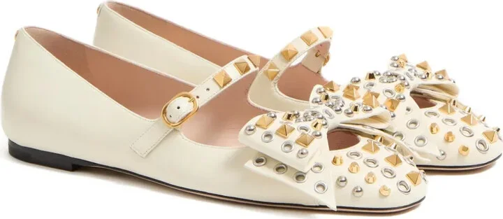 Bowow studded ballerina shoes - Image 2