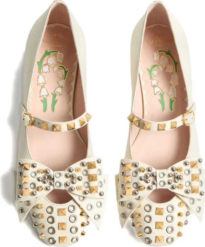 Bowow studded ballerina shoes - Image 4