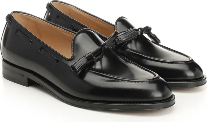 Bowshire Moccasin In Shiny Calfskin - Image 2