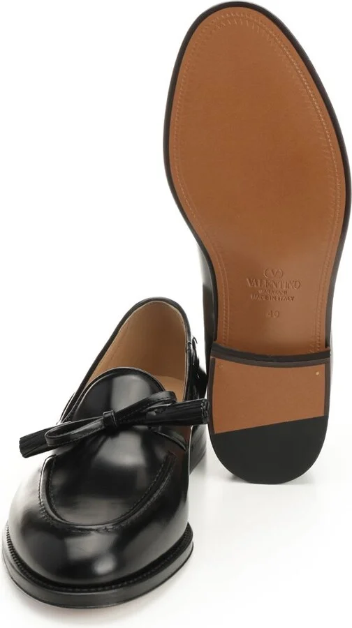 Bowshire Moccasin In Shiny Calfskin - Image 5