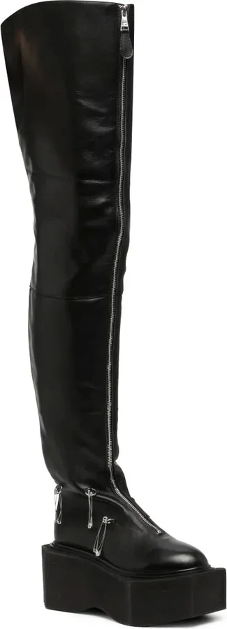 Box 85mm thigh-high boots - Image 2