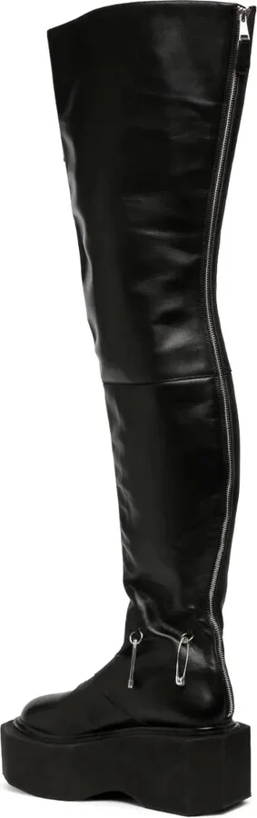 Box 85mm thigh-high boots - Image 3