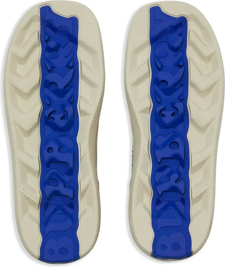 Box checked knitted sneakers - Image 5