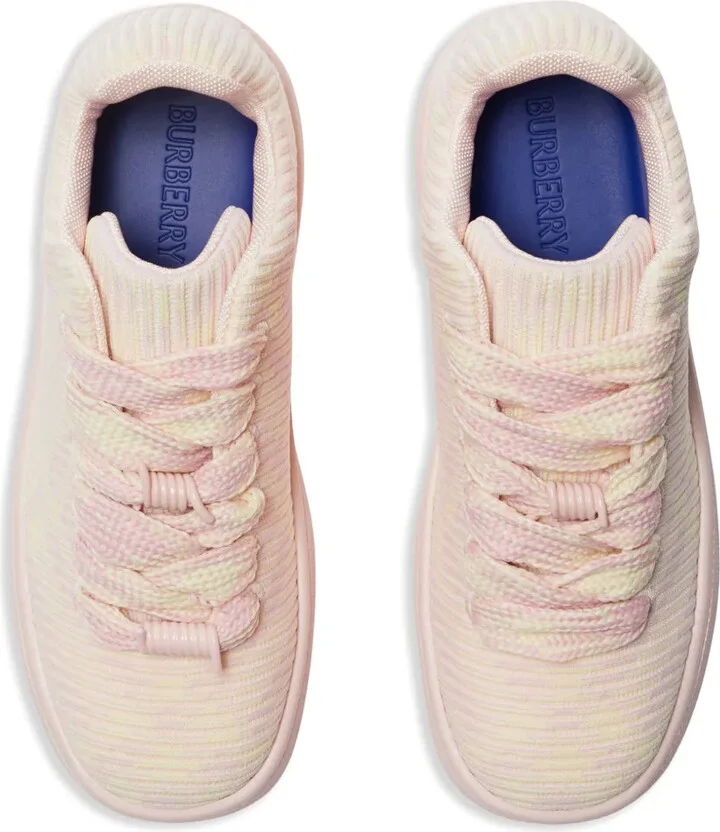 Box checked sneakers - Image 4