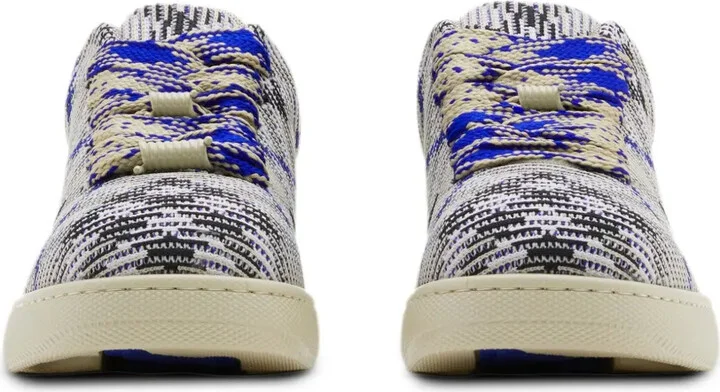 Box checked sneakers - Image 2