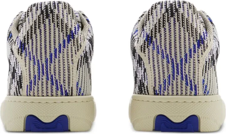 Box checked sneakers - Image 3