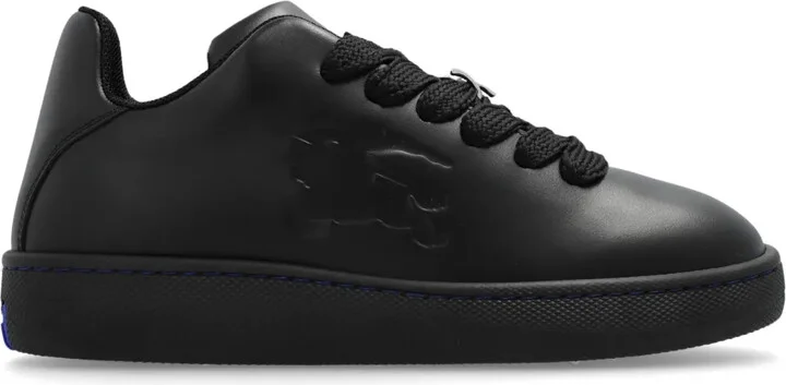 Box EDK-embossed leather sneakers