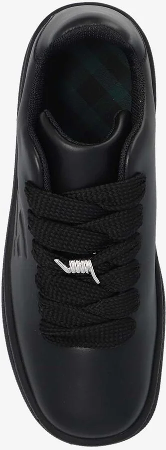 Box Leather Low-Top Sneakers - Image 3