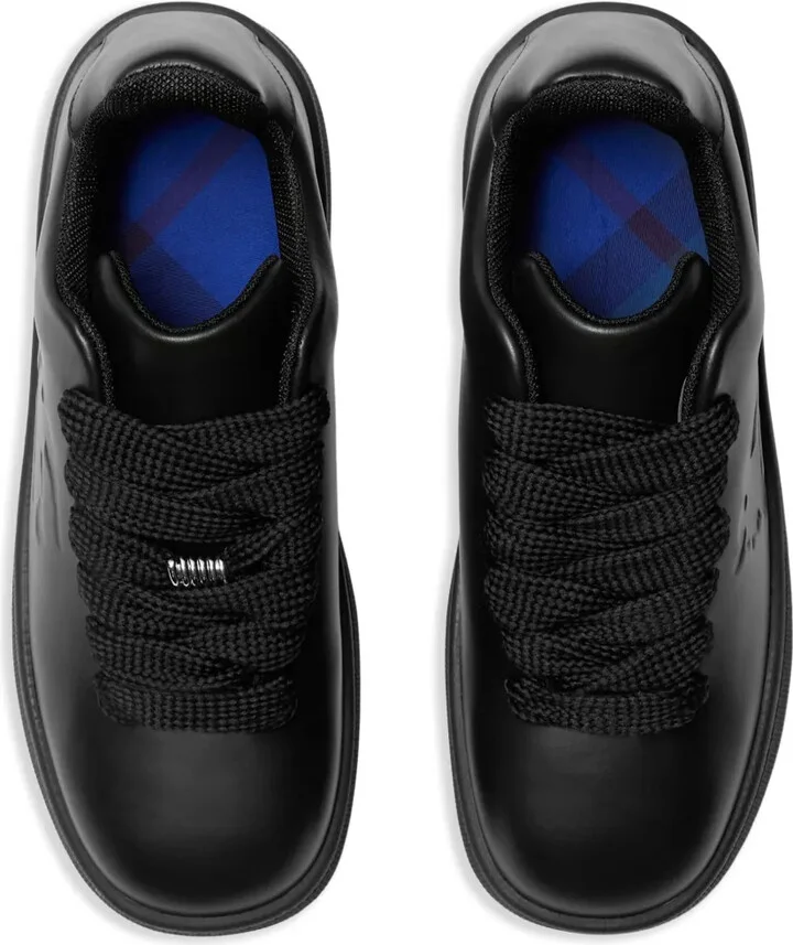 Box leather sneakers - Image 4