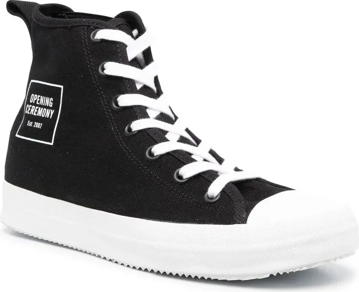 Box logo high-top sneakers - Image 2