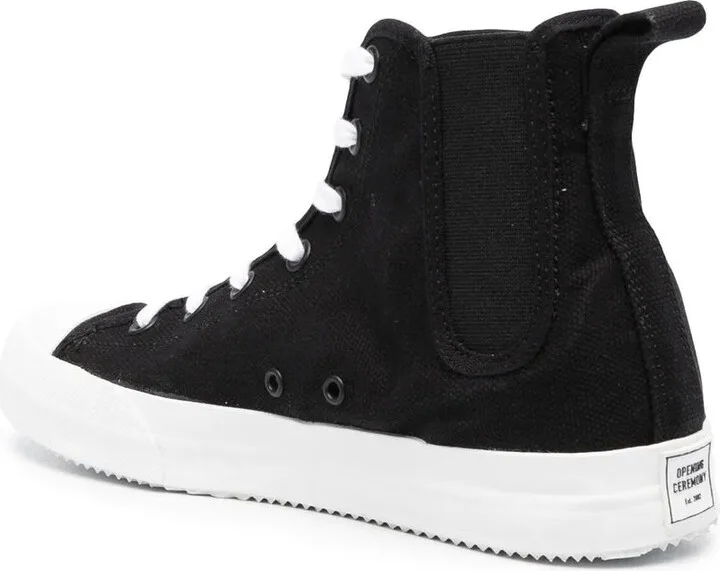 Box logo high-top sneakers - Image 3
