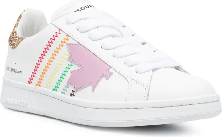 Boxer contrast-stitch sneakers - Image 2