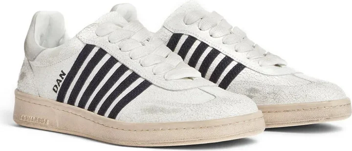 Boxer distressed low-top sneakers - Image 2