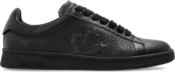 Boxer leather sneakers