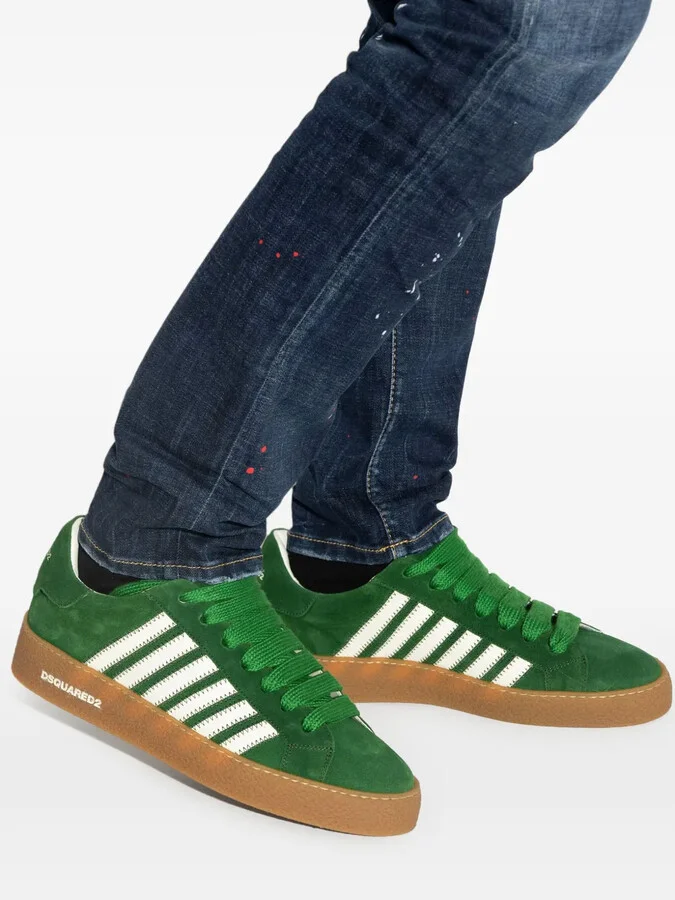 Boxer striped suede sneakers - Image 5