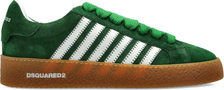 Boxer striped suede sneakers