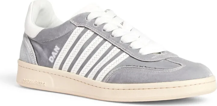 Boxer velvet low-top sneakers - Image 2
