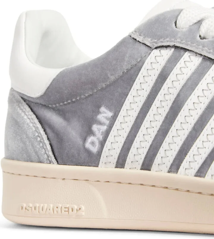 Boxer velvet low-top sneakers - Image 4