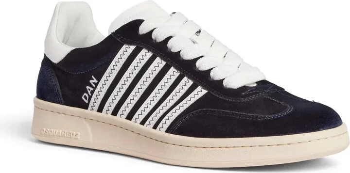 Boxer velvet low-top sneakers - Image 2