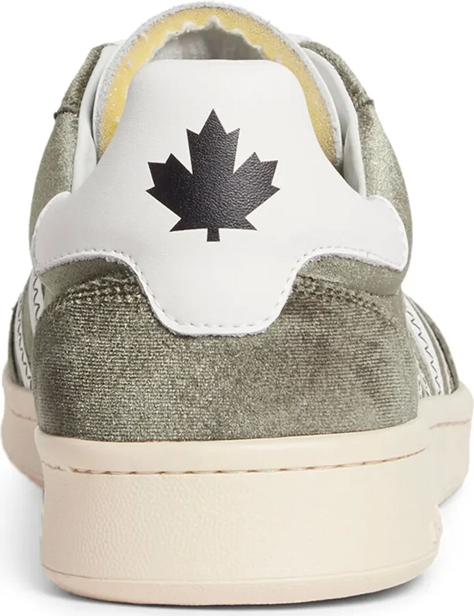 Boxer velvet low-top sneakers - Image 3