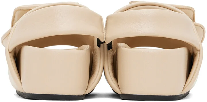 BOYY Beige Puffy Platform Sandal - Image 2