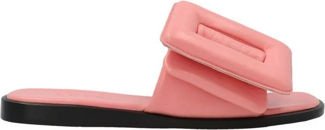 Boyy Oversized Puffy Buckle Sandals