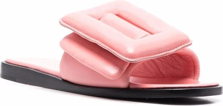 Boyy Puffy Leather Sandals - Image 3