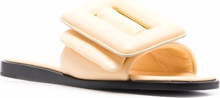 Boyy Puffy Leather Sandals - Image 2