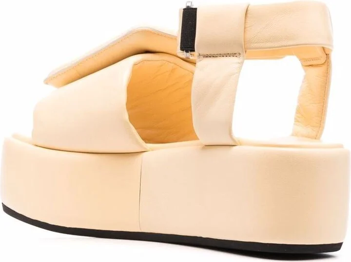 Boyy Puffy Platform Leather Sandals - Image 2