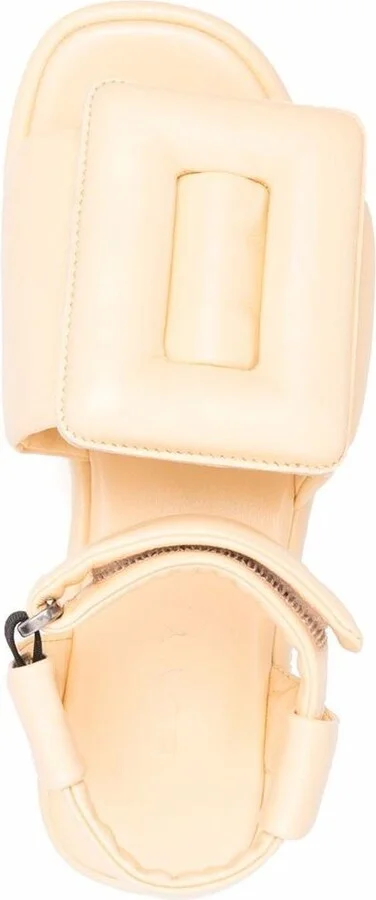 Boyy Puffy Platform Leather Sandals - Image 4